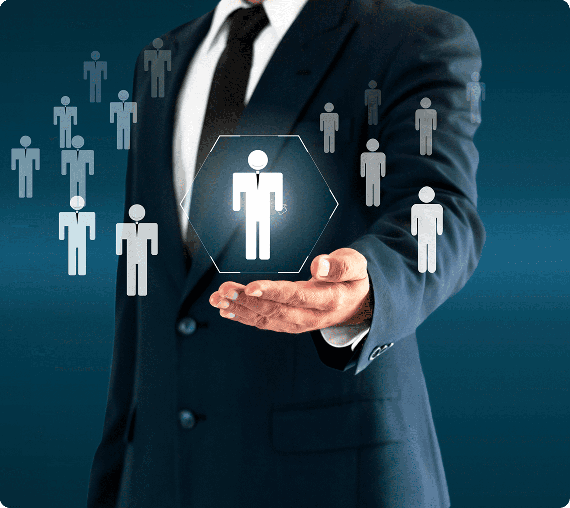 Technology and business concept illustration